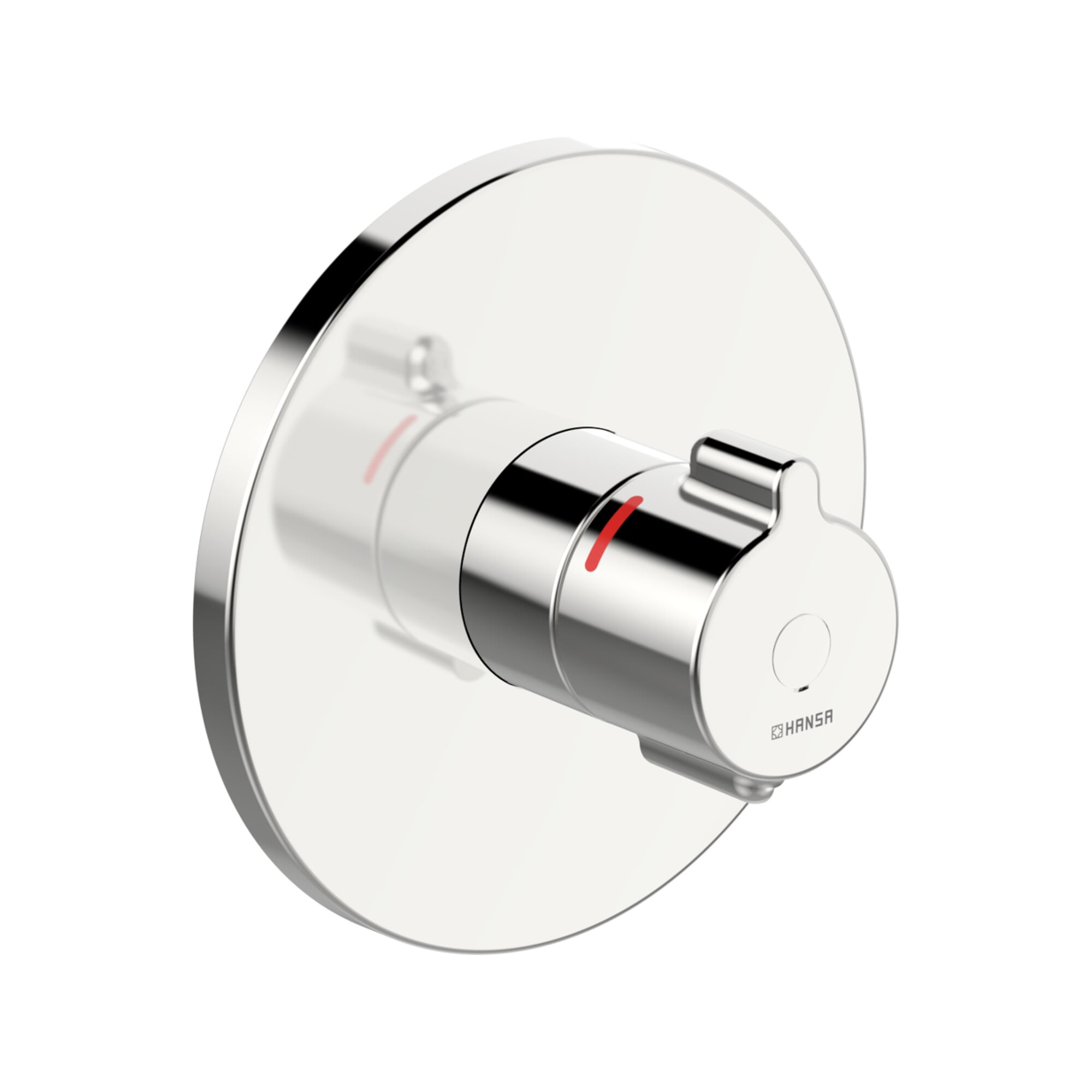 Hansa Fertigmontageset HANSACLINICA UP-Thermostat, Rosette rund, chrom
