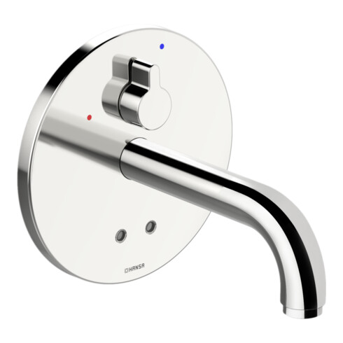 Hansa Fertigmontageset HANSAELECTRA A 170mm, UP-WT-Arm., Batteriebetr., chr