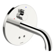 Hansa Fertigmontageset HANSAELECTRA A 170mm, UP-WT-Arm., Batteriebetr., chr