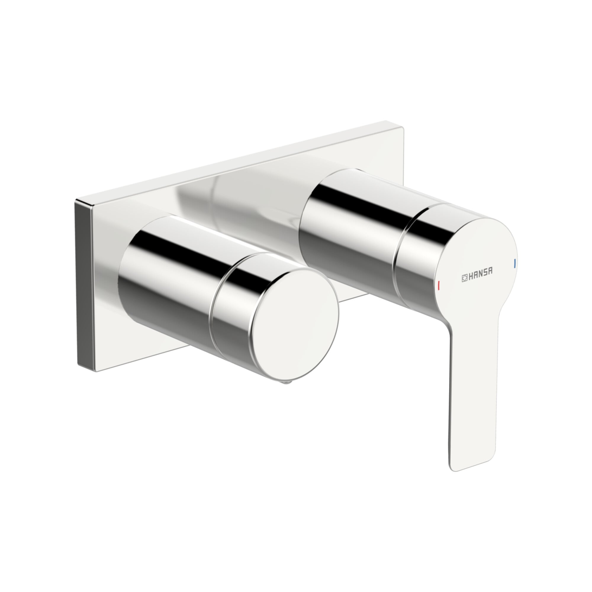 Hansa Fertigmontageset HANSALIGNA UP-Wannen-Einhebelmischer, Drehumstellung, chrom