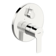 Hansa Fertigmontageset HANSALIGNA UP-Wannen-Einhebelmischer, m Sicherh., Ros. rd, chr