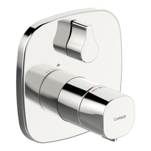 Hansa Fertigmontageset HANSALIVING UP-Brause-Thermostat, chrom