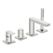 Hansa Fertigmontageset HANSASTELA 4-Loch-Wann- + Br-EHM, Dr.umst, Ro ek, c