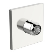 Hansa Fertigmontageset HANSAVAROX PRO UP-Brause-Einhebelmischer, Rosette eckig, chrom-1