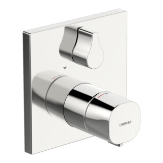 Hansa Fertigset HANSABLUEBOX LIVING UP-Brause-Thermostat, chrom