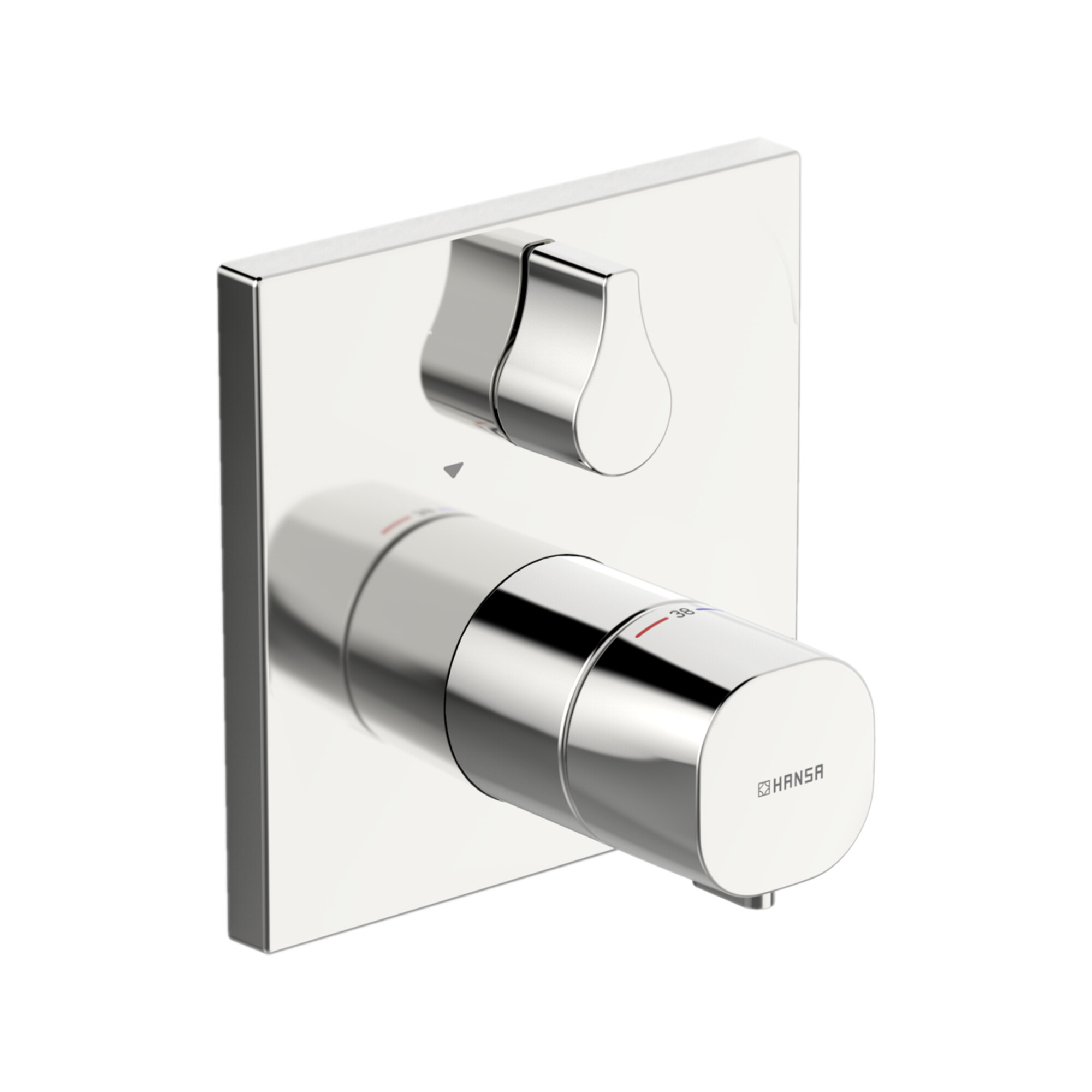 Hansa Fertigset HANSABLUEBOX LIVING UP-Wannen/Brause-Thermostat, chrom