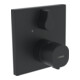 Hansa Fertigset HANSABLUEBOX LIVING UP-Wannen/Brause-Thermostat, mattschwarz-1