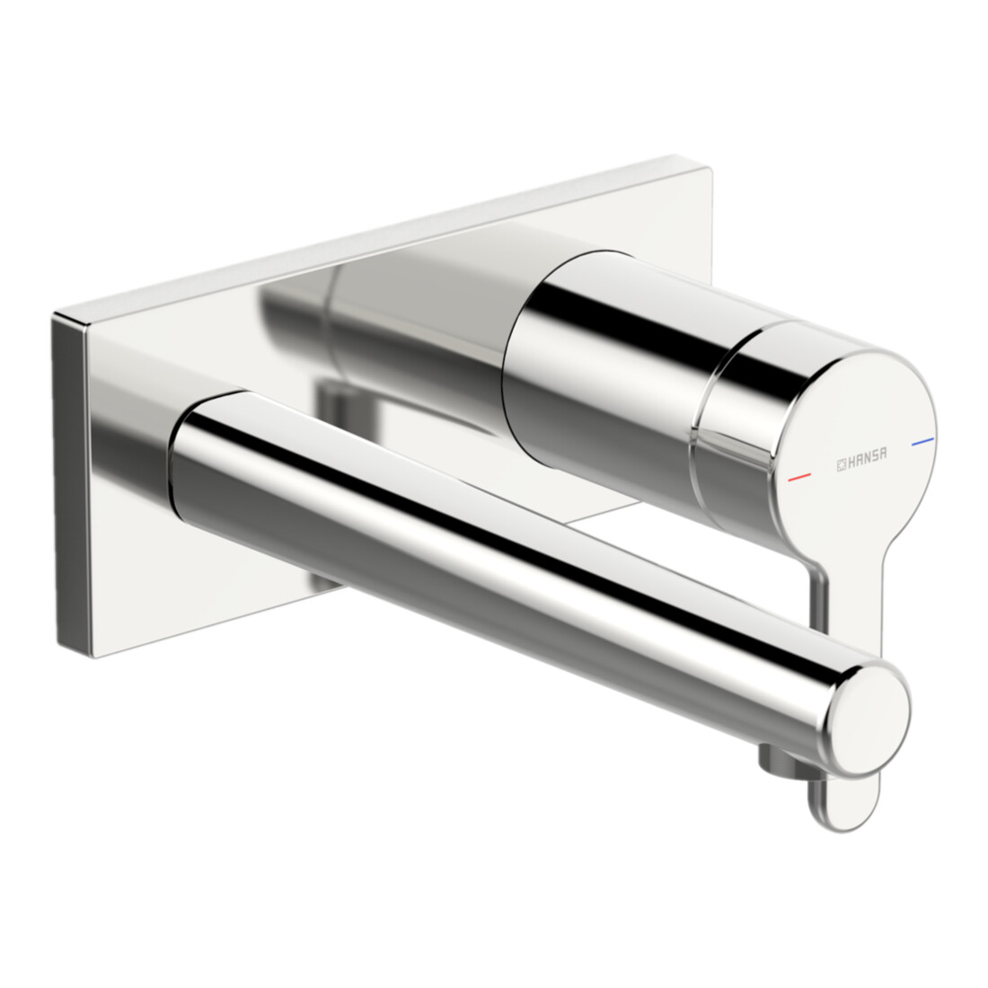 Hansa Fertigset HANSADESIGNO Style 2-L-Waschtisch-Einhebelmischer, Wd-mont., Ausl. 194mm, chrom