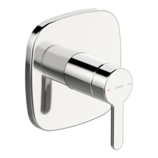 Hansa Fertigset HANSADESIGNO Style UP-Brause-Einhebelmischer, m Funktionseinheit, chrom