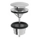 Hansa Garniture de vidange Push-Open, acier brossé-1