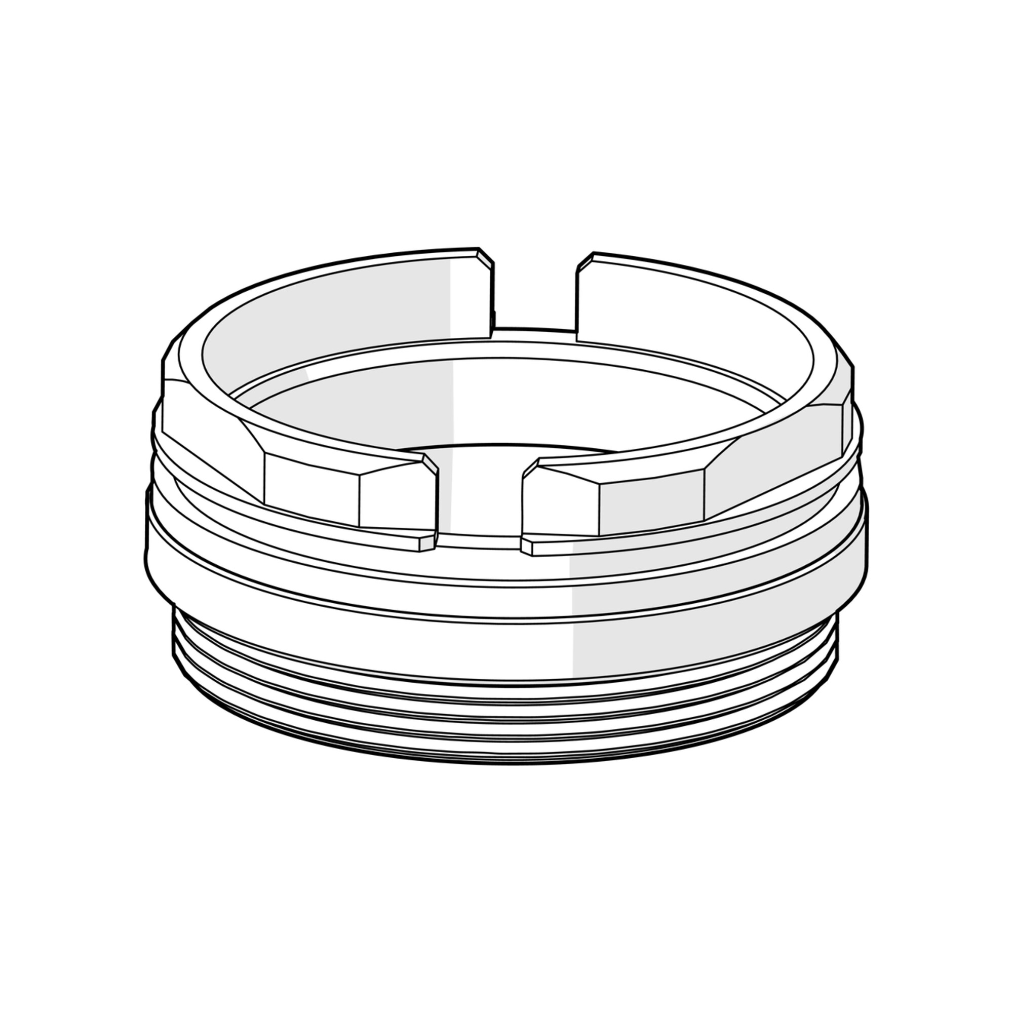 Hansa Gegenmutter 59914070 M50x1, SW45