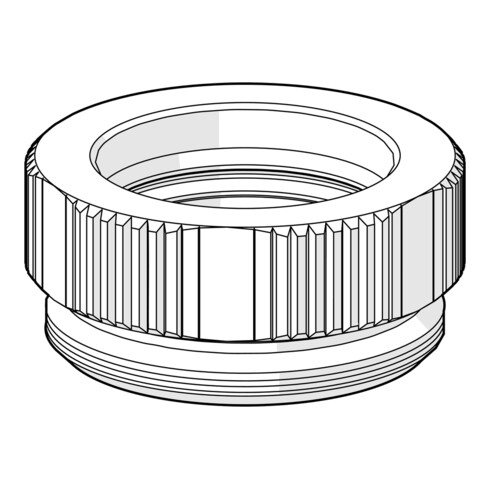 Hansa Gegenmutter 59914319 M36x1.5, SW38