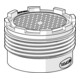 Hansa Luftsprudler 59914350 M18.5x1 chr-1
