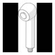 Hansa Handbrause 59914496 chr 59914496-3