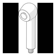 Hansa Handbrause 59914496 chr 59914496-3