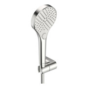 Hansa Handbrause-Set HANSAVIVA Brauseschlauch 175cm, Wandmontage, chrom