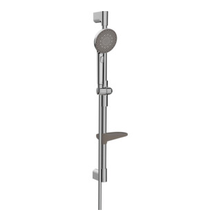 Hansa HANSAAURELIA Barre de douche murale, 770 mm, ajustable, chrome