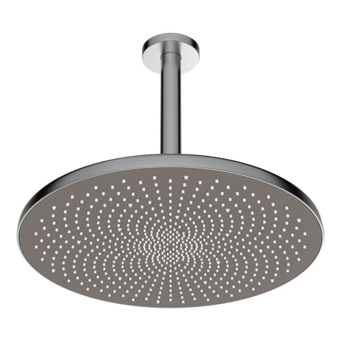 Hansa HANSAAURELIA Douche de tête, montage plafond, 1 trou, acier brossé