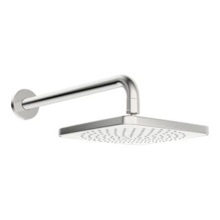 Hansa HANSABASICJET Pomme de douche 200x200mm, chromé, 1 jet, sortie 348mm