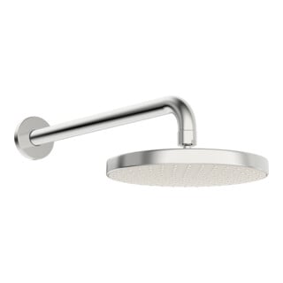 Hansa HANSABASICJET Pommeau de douche Anti-Calcaire, mural, 1 jet, sortie 348 mm, chromé