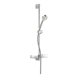 Hansa HANSABASICJET Set de barre de douche 700 mm, DN 15, montage mural, chrome