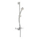Hansa HANSABASICJET Set de barre de douche 700 mm, DN 15, montage mural, chrome-1
