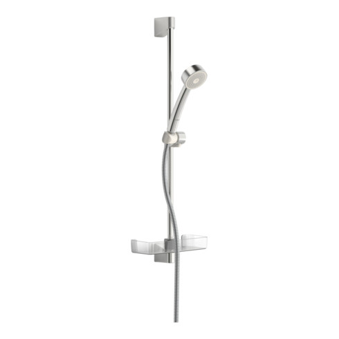 Hansa HANSABASICJET Set de barre de douche 700 mm, DN 15, montage mural, chrome
