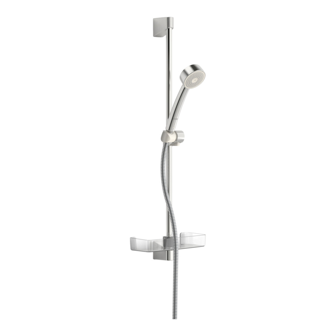 Hansa HANSABASICJET Set de barre de douche 700 mm, DN 15, montage mural, chrome