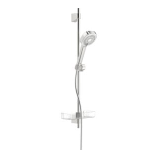 Hansa HANSABASICJET Set de barrettes de douche Style 764 mm, 3 jets, montage mural, chrome