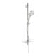 Hansa HANSABASICJET Set de barrettes de douche Style 764 mm, 3 jets, montage mural, chrome-1
