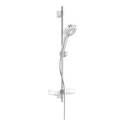 Hansa HANSABASICJET Set de barrettes de douche Style 764 mm, 3 jets, montage mural, chrome