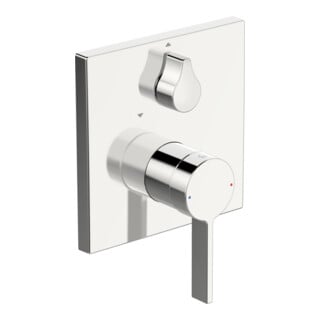 Hansa HANSABLUEBOX FE avec kit de décoration z HANSALOFT 1Hd-battant de baignoire. chromé