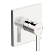 Hansa HANSABLUEBOX FE avec set décoratif z HANSARONDA tapis de douche à une main. chromé-1