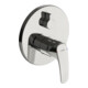 Hansa Fertigmontageset HANSAPINTO UP-Wannen-Einhebelmischer, m Sicherh., Ros. rd, chr-1