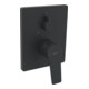 Hansa HANSABLUEBOX TWIST Mitigeur monocommande baignoire, rotatif, noir mat-1