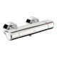 Hansa HANSACARE mitigeur thermostatique douche AP, raccords S cachés, chrome-1
