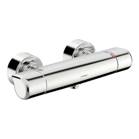 Hansa HANSACARE mitigeur thermostatique douche AP, raccords S cachés, chrome