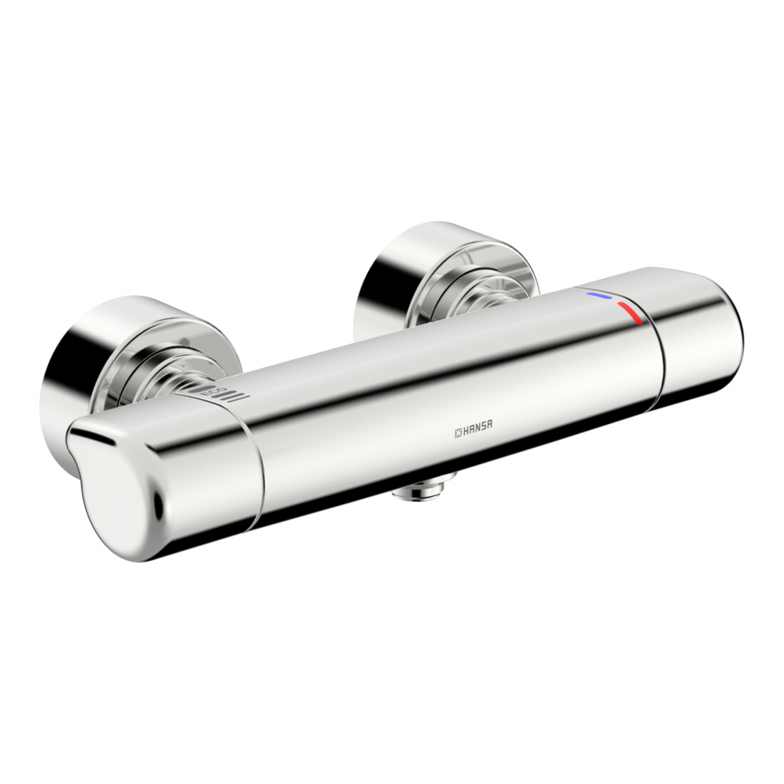 Hansa HANSACARE mitigeur thermostatique douche AP, raccords S cachés, chrome