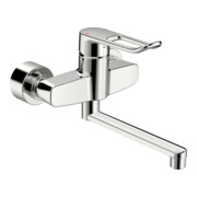 Hansa HANSACLINICA Mitigeur lavabo monocommande mural, bec 277 mm, chrome