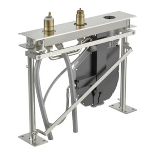 Hansa HANSACOMPACT Corps de base Robinet 3 trous bord carrelage, chrome