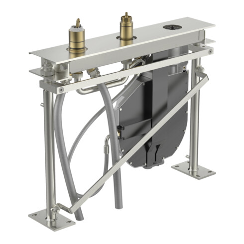Hansa HANSACOMPACT Corps de base Robinet 3 trous bord carrelage, chrome