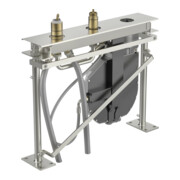 Hansa HANSACOMPACT Corps de base Robinet 3 trous bord carrelage, chrome