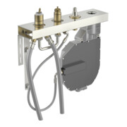 Hansa HANSACOMPACT Corps de base Robinet 4 trous bord carrelage, chrome