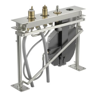 Hansa HANSACOMPACT Corps de base Robinet 4 trous bord de carrelage, chrome
