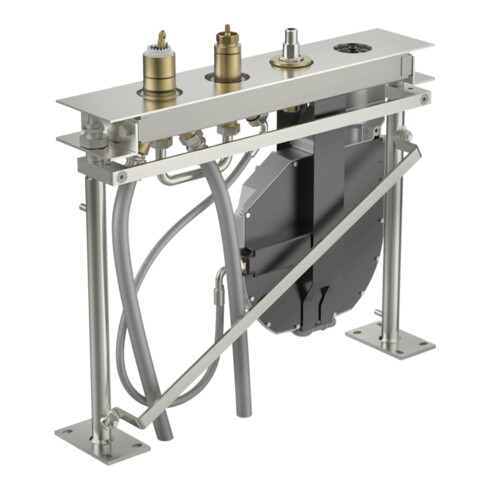 Hansa HANSACOMPACT Corps de base Robinet 4 trous bord de carrelage, chrome