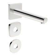 Hansa HANSADESIGNO Style Bec de baignoire mural, saillie 195 mm, chrome