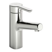 Hansa HANSADESIGNO Style Mitigeur lavabo monocommande, bec 119 mm, chromé, sans garniture de vidage