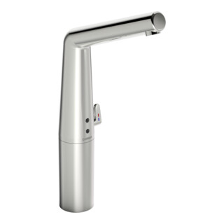 Hansa HANSADESIGNO Style Robinet lavabo infrarouge, pile, portée 164 mm, chrome