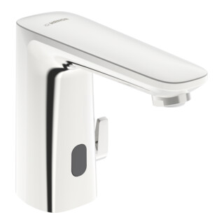 Hansa HANSAELECTRA Robinet lavabo infrarouge chrome, alimentation secteur, portée 117 mm