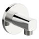 Hansa HANSALIVING Coude de raccordement mural Rosace ronde, chrome-1